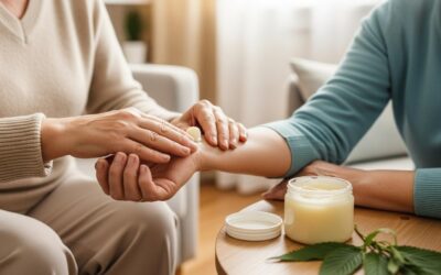 Baume de massage et seniors : une solution naturelle contre les douleurs ?