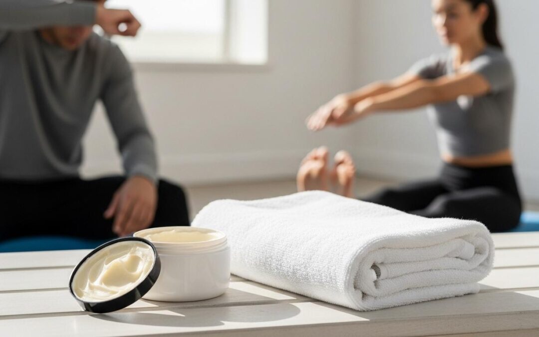 Baume de massage : avant ou après le sport ?